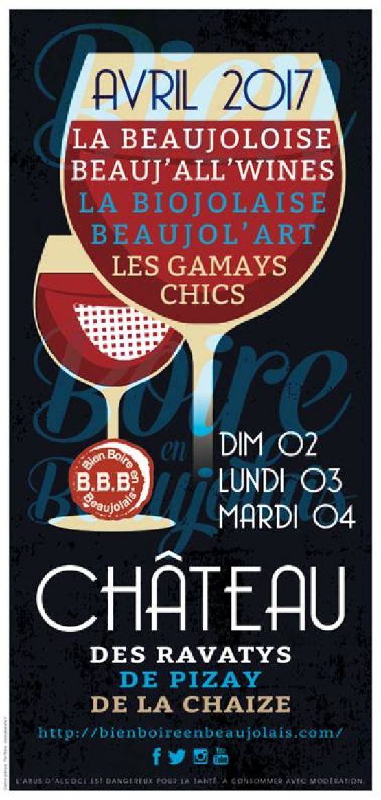 Les 3 B / Biojolaise 2017 / Bien Boire en Beaujolais