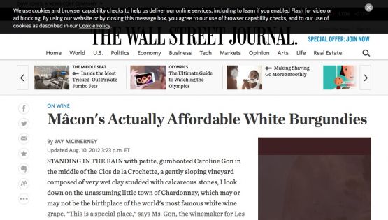 Wall Street Journal - 2012