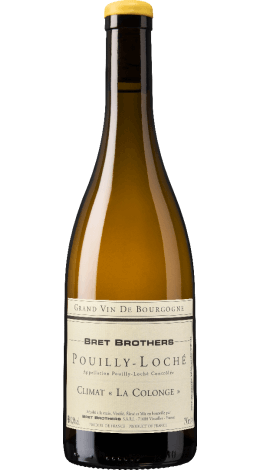 Wine bootle - Pouilly-Loché Climate « La Colonge » Bret Brothers