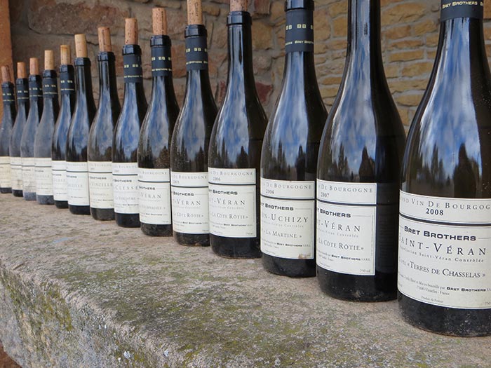 Bottles of BRET BROTHERS wines