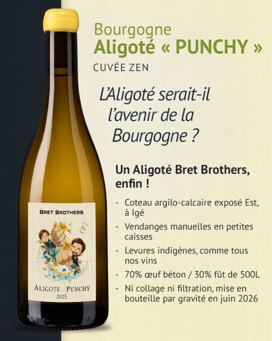 Nouvelle cuv&eacute;e bient&ocirc;t disponible : Aligot&eacute; "Punchy" 2025