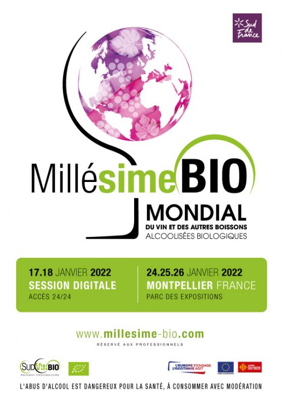 Millésime Bio 2022 *Nouvelles dates* Hall B2 Stand 352