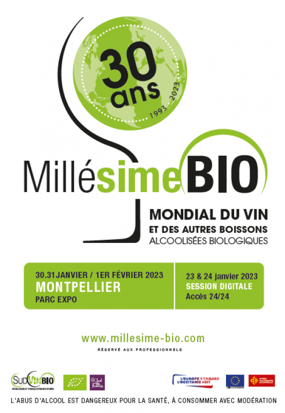 Millésime Bio 2023  HALL B2 Stand 797