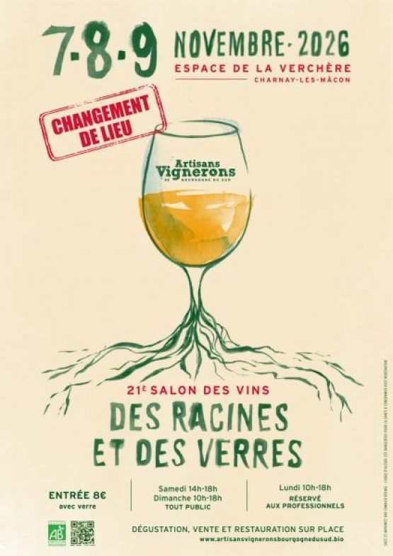 Salon Artisans Vignerons de Bourgogne du Sud - Des Racines et des Verres