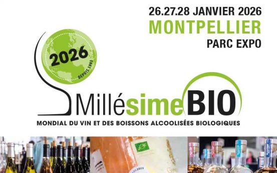 Millésime Bio 2026 - HALL B1 Stand 106