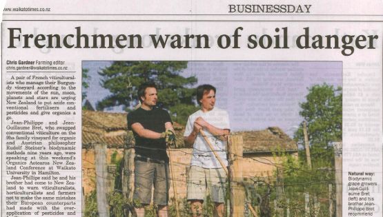 WAIKATO TIMES (Nouvelle Zélande) - 2009
