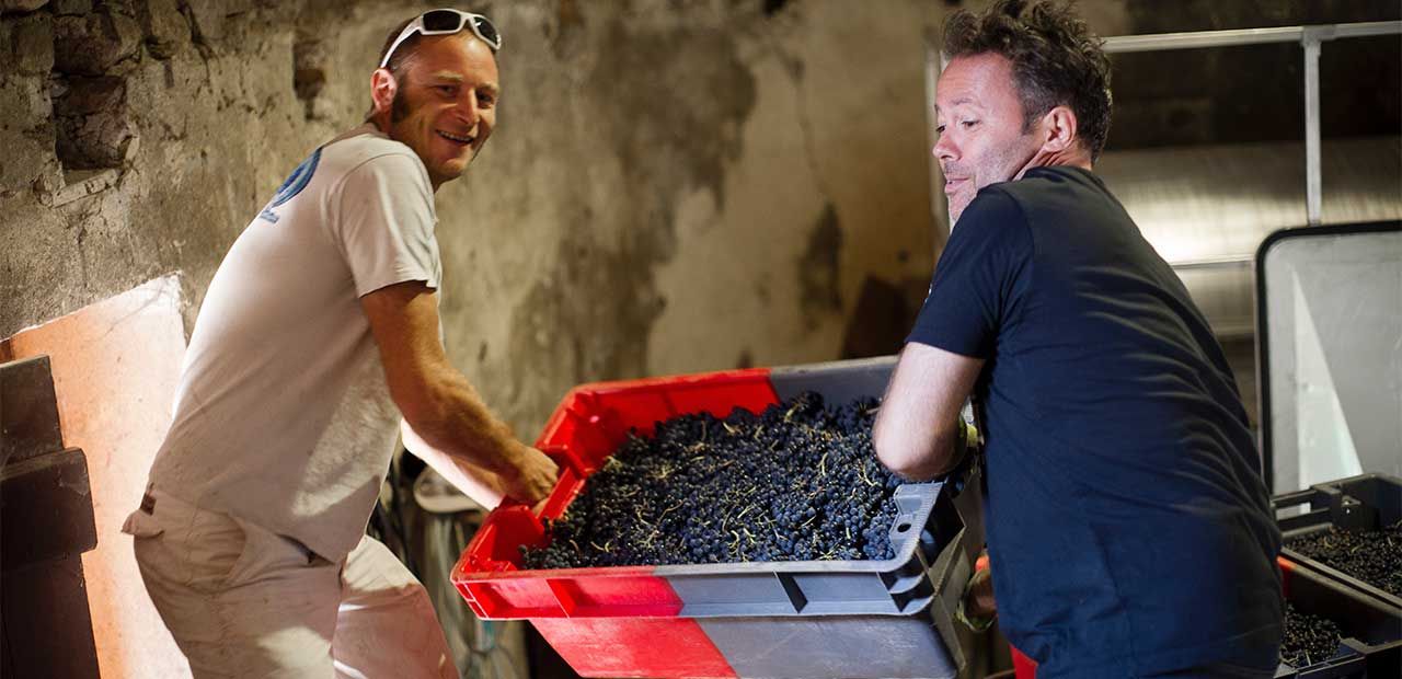 Jérem (gauche) et Greg (droite). merci les amis!