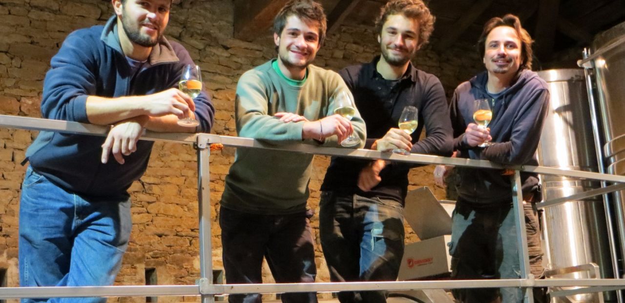 Sebastian, Antoine, Nicolas and JPhi - 2013 Cave Team