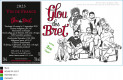 Wine label - Vin de France  Cuvée  « Glou des Bret » Bret Brothers