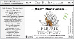 Etiquette vin - Fleurie Climat « Poncié » Bret Brothers