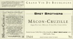 Etiquette vin - Mâcon-Cruzille Bret Brothers