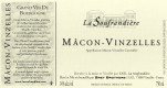 Wine label - Mâcon-Vinzelles La Soufrandière