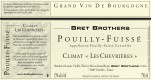 Etiquette vin - Pouilly-Fuissé Climat « Les Chevrières » Bret Brothers