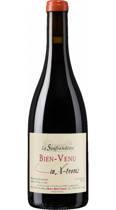 Wine bootle - Beaujolais-Leynes « Bien-Venu In X-tremis - Discontinued since 2013 » La Soufrandière
