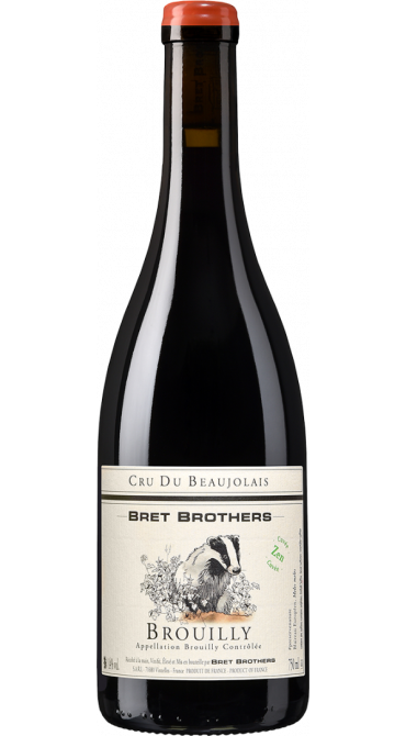 Wine bootle - Brouilly Bret Brothers