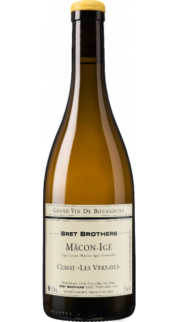 Bouteille vin - Mâcon-Igé Climat « Les Vernayes » Bret Brothers