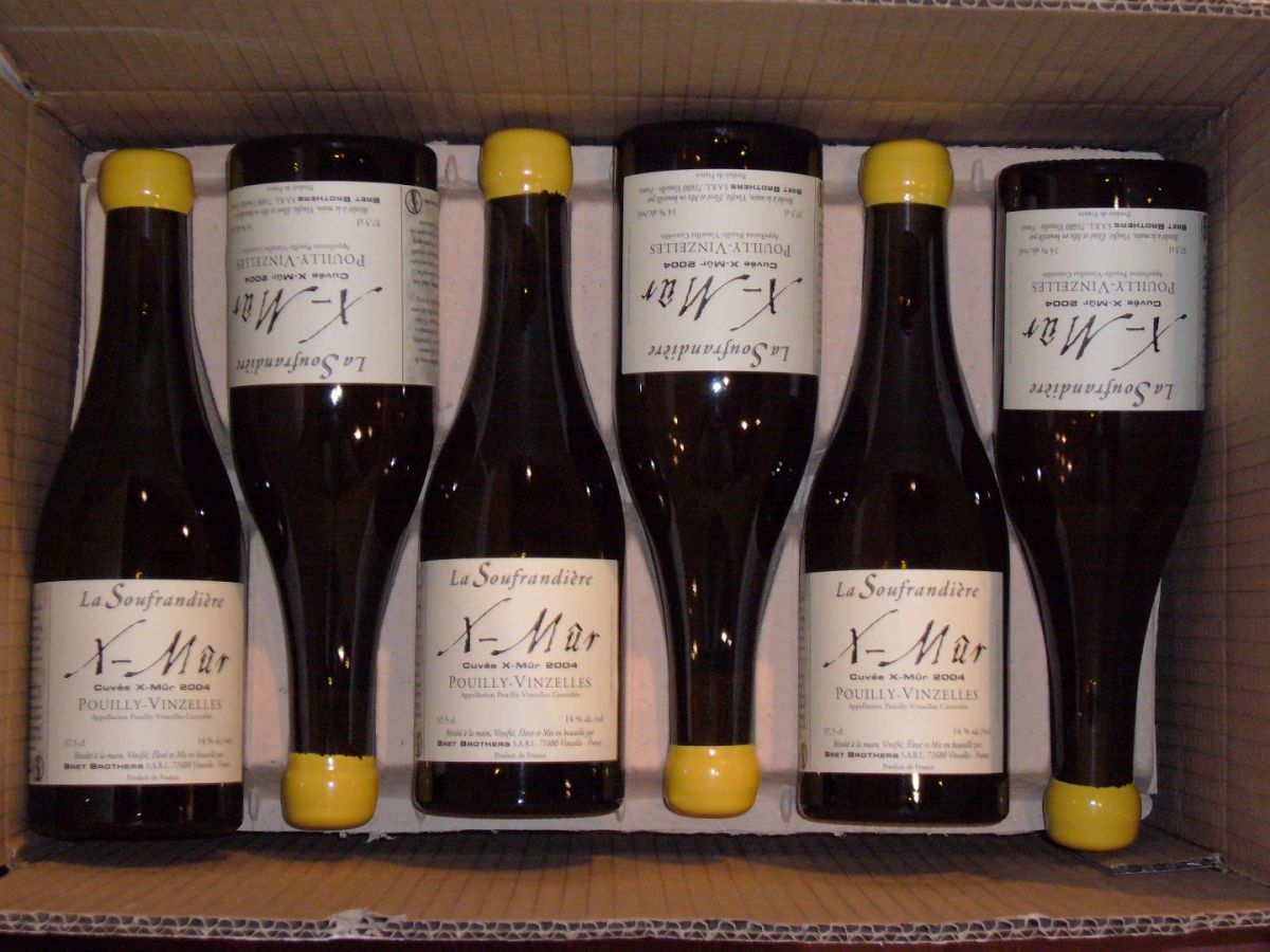 Parcelle vin - Pouilly-Vinzelles Cuvée  « X-Mûr » La Soufrandière